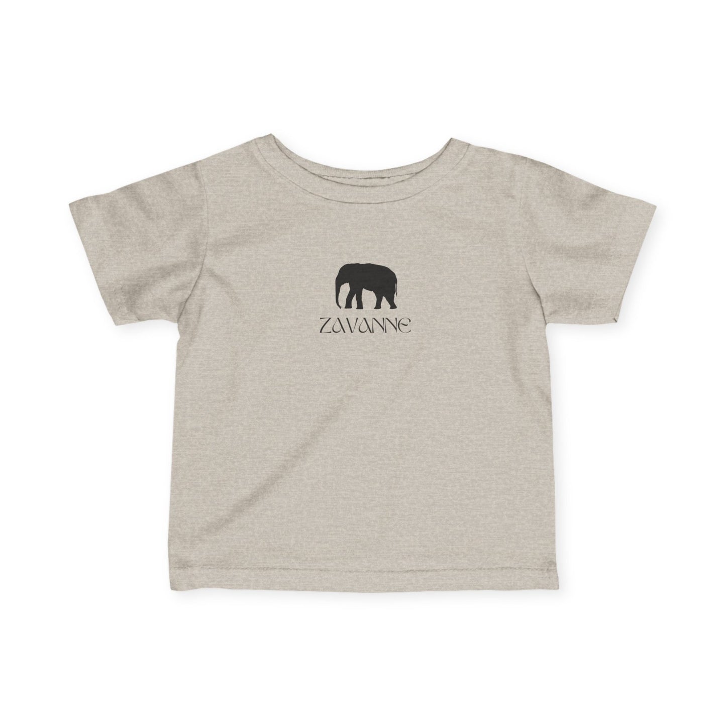 Infant Tee — Minimal Elephant Logo Baby Shirt