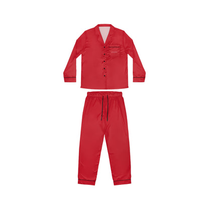 Red Satin Pajama Set — Sogni D’or
