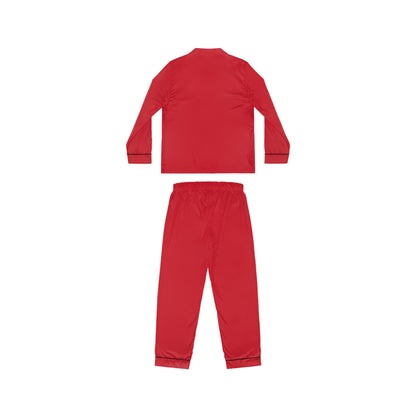 Red Satin Pajama Set — Sogni D’or