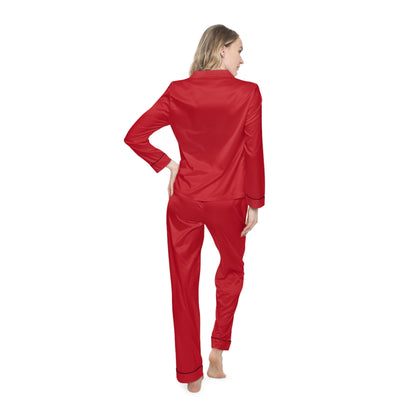 Red Satin Pajama Set — Sogni D’or