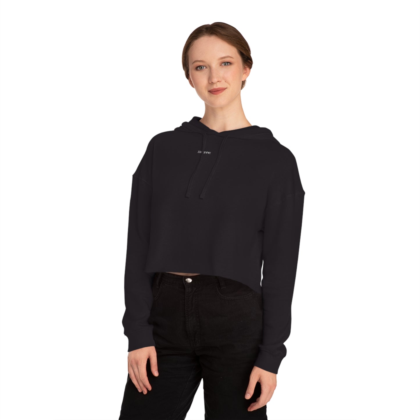 Sudadera Cropped Nero ZAVANNE