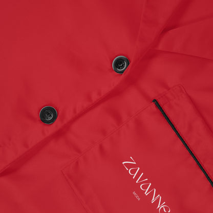 Red Satin Pajama Set — Sogni D’or