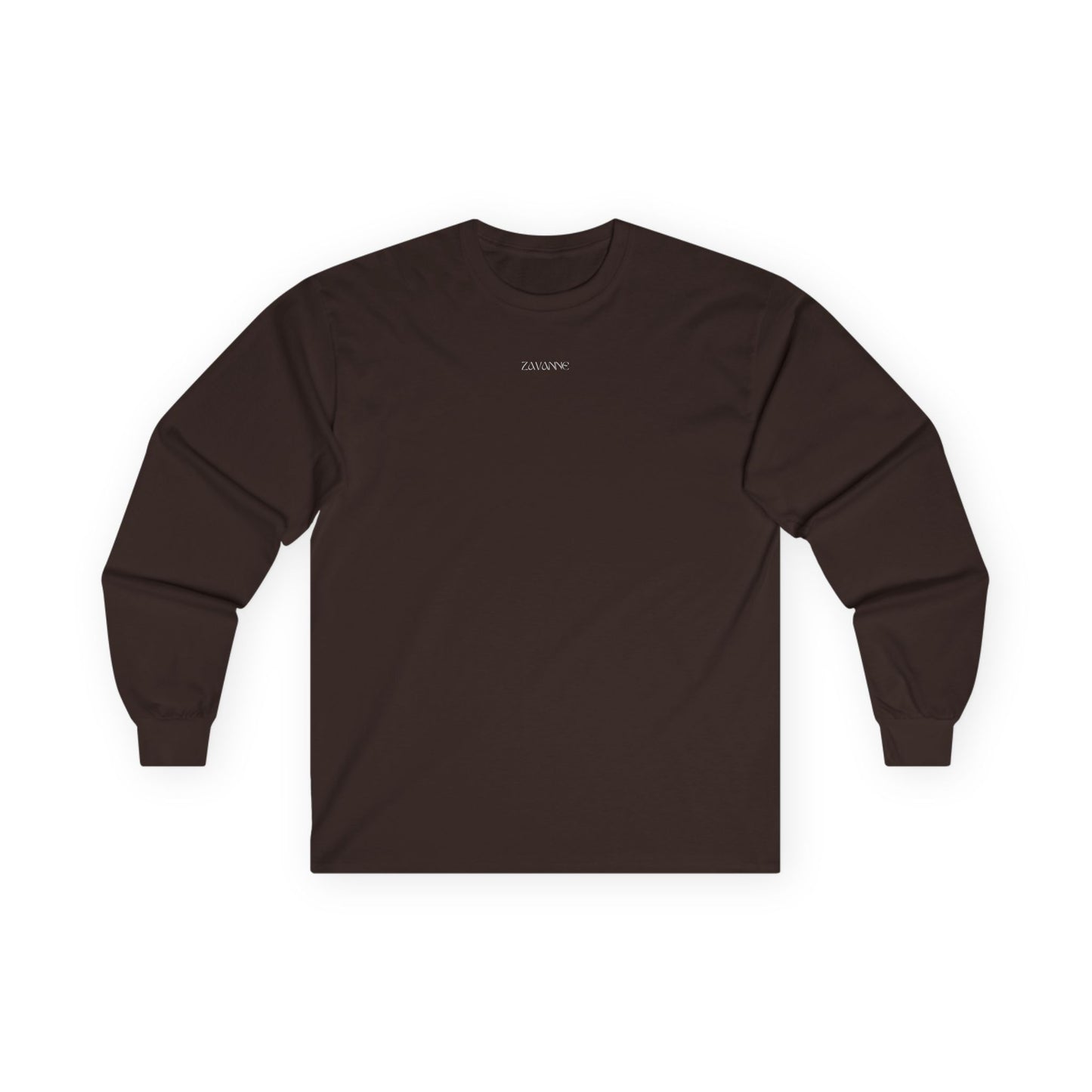 T-shirt long tee Dark Chocolate ZAVANNE